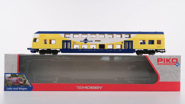 Piko H0 58700 Steuerwagen Metronom Doppelstock 1./2. Kl.