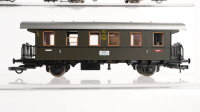 Roco H0 Konvolut Abteilwagen 2.Kl. 4-achsig Donnerbüchse 3.Kl. Postwagen 4-achsig Packwagen DR