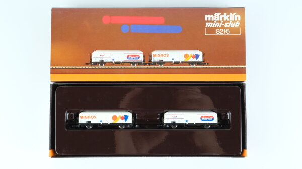 Märklin Z 8216 Kühlwagen-Set "Interfrigo" FS