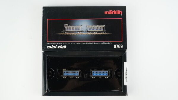 Märklin Z 8769 Ergänzungs-Set zum Hofzug für König Ludwig II. der K.Bay.Sts.B.