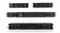 Unbekannt H0 Konvolut Personenwagen Reisezugwagen 1.Kl. "Lötschbergbahn", 2 x Behelfspersonenwagen, Abteilwagen 1./2.Kl. 1 Kupplung fehlt BLS, DR, u.a.