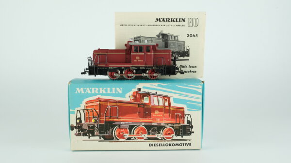 Märklin H0 3065 Diesellokomotive BR V60 1009 DB Wechselstrom