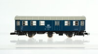 Märklin Z Konvolut Güterwagen Hupackwagen mit Auflieger und Sattelschlepper, Containerwagen "ALNO Küche", Kühlwagen "Spatenbräu München", Containerwagen "Wirth", Niederbordwagen Bauzug mit Zubehör, Bauzug Aufenthaltswagen DB, u.a.