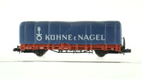 Arnold N Konvolut Güterwagen Behelfskranwagen, Niederbordwagen , Schwerlastwagen mit Panzer, Planwagen "Kuehne & Nagel", Rungenwagen DB, u.a.