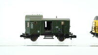Fleischmann N Konvolut Güterwagen Klappdeckelwagen, Hochbordwagen, Kühlwagen, Güterzugbegleitwagen DRG, DB