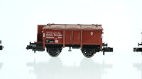 Fleischmann N Konvolut Güterwagen Klappdeckelwagen, Hochbordwagen, Kühlwagen, Güterzugbegleitwagen DRG, DB