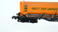 Minitrix N Konvolut Güterwagen Autotransportwagen 2-teilig, Schwerlastwagen mit Ladung, Containerwagen, Kugelsilowagen DB, u.a.