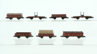 Roco N Konvolut Güterwagen Klappdeckelwagen...