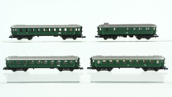Arnold N Konvolut Personenwagen 1.Kl. 2.Kl. 3.Kl. Packwagen 4-achsig DB