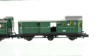 Arnold N Konvolut Abteilwagen 2./3.Kl. Abteilwagen mit Bremserhaus 3.Kl. Packwagen mit Ladung DR
