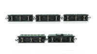 Arnold N Konvolut Abteilwagen 2./3.Kl. Abteilwagen mit Bremserhaus 3.Kl. Packwagen mit Ladung DR