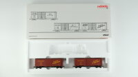 Märklin H0 45647 US-Güterwagen-Set Double-Door...