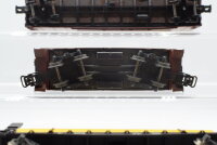 Unbekannt H0 Konvolut Box Car "SP 127430" Caboose "A.T.&S.F. 1951" Flat Car "Rohre gelb" USA