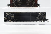 Unbekannt H0 Konvolut Box Car "SP 127430" Caboose "A.T.&S.F. 1951" Flat Car "Rohre gelb" USA