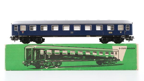 Märklin H0 4027 Reisezugwagen (dunkelblauer Wagenkasten) A4ümg der DB