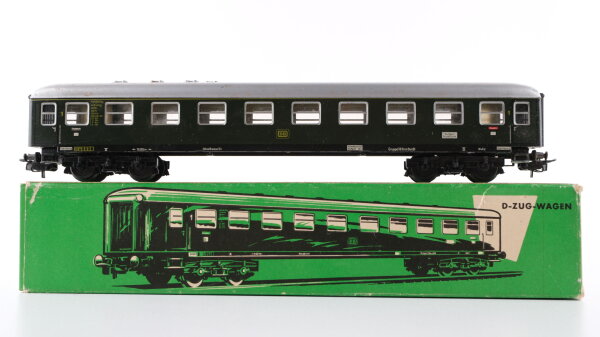 Märklin H0 4027 Reisezugwagen (dunkelblauer Wagenkasten) A4ümg der DB