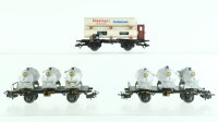 Märklin H0 Behältertragwagen "Bayer"...