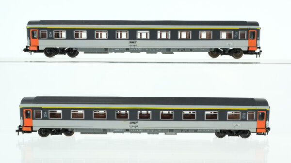 Roco N Konvolut Personenwagen 2 x Schnellzugwagen Corail Eurofirma 1.Kl. SNCF