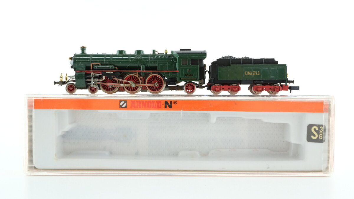 Arnold N 2530 Dampflok BR S3/6 3610 K.Bay.Sts.B. - Modellbahn