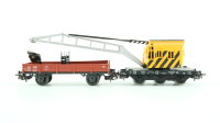 Roco H0 Kranwagen mit Beiwagen DB