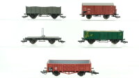 Fleischmann H0 Konvolut Güterwagen gedeckter...