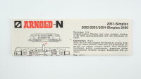 Arnold  2054 Diesellok BR 218 218-6 DB