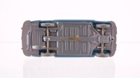 Wiking H0 Mercedes 220 Cabrio mit Figuren blau/beige