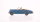Wiking H0 Mercedes 220 Cabrio mit Figuren blau/beige