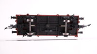 Unbekannt H0 Konvolut Güterwagen Schneepflug, Kesselwagen "Aral", gedeckter Güterwagen, Transportwagen mit Schmalspurlok, Flachwagen DB, u.a.