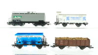 Unbekannt H0 Konvolut Güterwagen Kesselwagen,...