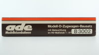 ADE H0 B3002 Modell-D-Zugwagen Bausatz Abteilwagen ABüm223 1./2.Kl. DB (bereits montiert)