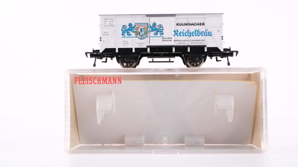 Fleischmann H0 5362 Kühlwagen Kulmbacher Reichelbräu München 78 463 [P] DRG
