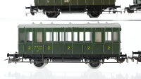 Piko H0 Konvolut Personenwagen Abteilwagen, Abteilwagen 2.Kl. DRG, SNCF