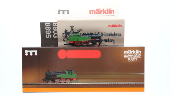 Märklin Z 8897 Dampflok BR Reihe T9 1104 K.W.St.E.