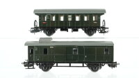 Märklin H0 Konvolut Personenwagen Länderbahn 329/1 , Gepäckwagen 3294