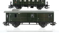 Märklin H0 Konvolut Personenwagen Länderbahn 329/1 , Gepäckwagen 3294