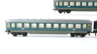 Trix H0 Konvolut Personenwagen Blech 3 x D-Zug Touropa, Speisewagen, Gepäckwagen DB, DRG (teilweise beleuchtet 3 Leiter Gleichstrom)