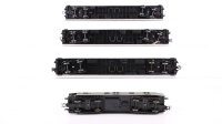 Schicht H0 Konvolut Reisezug 2 x Abteilwagen 2.Kl., Abteilwagen 1.Kl., Postwagen DR, PKP (alle beleuchtet, teilweise Passagiere)