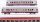 Roco H0 Konvolut Personenwagen Abteilwagen 1.Kl., Intercity Abteilwagen 1.Kl., 2 x Intercity Großraumwagen 2.Kl. ÖBB, DB