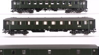 Märklin H0 Konvolut Personenwagen Schnellzugwagen 1.Kl., Schnellzugwagen 2.Kl., Gepäckwagen Schnellzug DR