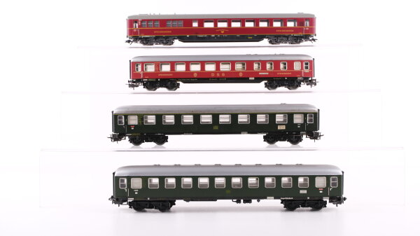 Märklin H0 Konvolut Personenwagen Reisezugwagen 2.Kl., Reisezugwagen 1.Kl., Speisewagen "DSG", Speisewagen "IGE Eisenbahn-Erlebnisreisen" DB, u.a.