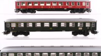 Märklin H0 Konvolut Personenwagen Reisezugwagen 2.Kl., Reisezugwagen 1.Kl., Speisewagen "DSG", Speisewagen "IGE Eisenbahn-Erlebnisreisen" DB, u.a.