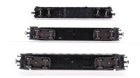 Liliput/unbekannt H0 Konvolut Personenwagen Eilzugwagen 2.Kl., Eilzugwagen 1./2.Kl., Gepäckwagen 4-achsig DB