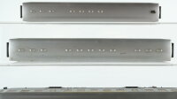 Fleischmann H0 Konvolut Personenwagen Silberlinge Abteilwagen2.Kl., Abteilwagen 1./2.Kl., Steuerwagen DB