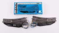Märklin H0 2261 Elektromagnetisches Weichenpaar (in...