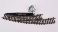 Märklin H0 2167L Elektr. Bogenweiche links (Farbreste)