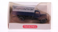Wiking H0 Werbemodell Opel Blitz Pritsche/Plane 50J...