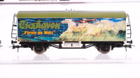Roco H0 Konvolut Güterwagen Kühlwagen "Cuxhaven "Pferde im Watt", gedeckter Güterwagen "Schwarz Gleisbau", Niederbordwagen DB, u.a. (teilweise Wechselstrom)