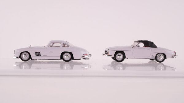 Ricko H0 Konvolut 38894 Mercedes Benz 300 SL, 38893 Mercedes Benz 190 SL Cabrio