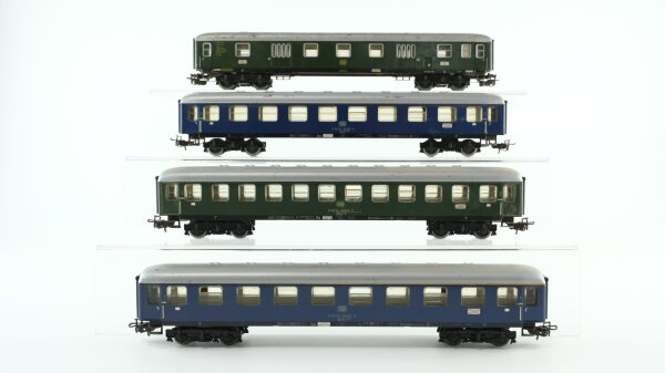Märklin H0 Konvolut Personenwagen Schnellzugwagen 2.Kl., Schnellzugwagen 1.Kl., Gepäckwagen DB